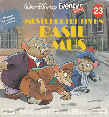 Omslag for Mesterdetektiven Basil Mus